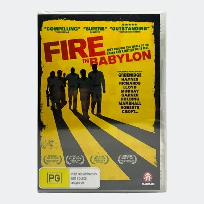 Fire in Babylon (2020 Cricket Documentary) DVD - Region ALL, PAL - New & Sealed - Image 1 of 4