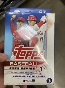 2022 Topps Series 1 Baseball Factory Sealed Hanger Box - Picture 1 of 1