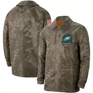 Nike Philadelphia Eagles Jacke Größe Small Camo 2019 Salute to Service Sideline - Bild 1 von 12