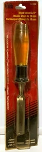 Cincel de madera para caché de herramientas 3/4"x10,5" acero al carbono tratado térmicamente 51232 nuevo stock antiguo - Imagen 1 de 3