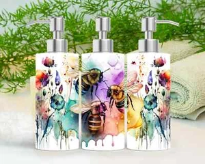 Beautiful Bee 18.6oz Stainless Steel Bottle Soap Dispenser - Picture 1 of 5