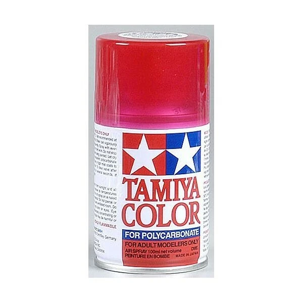 Tamiya Polycarbonate PS-37 Translucent Red (3oz) - TAM86037 - Image 1 of 1