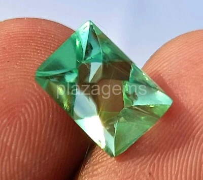 Lab-Grown 5CT Certified Greenish Diamond Raw Colorless CVD Loose  5AJ - Image 1 of 4