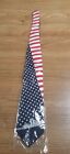 Twin Towers patriotische Amerika & Amerika Krawatte Seide Made in USA neu handgefertigt