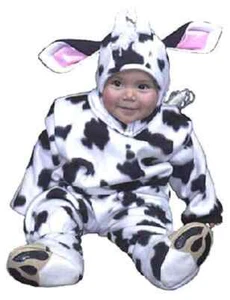 Little Cow Farm Animal Cute Fancy Dress Up Halloween Baby Infant Child Costume - Picture 1 of 4