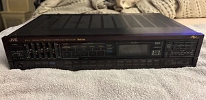 JVC RX-3BK FM/AM COMPUTER CONTROLLED RECEIVER Quartz Lock Works - Picture 1 of 3