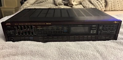 JVC RX-3BK FM/AM COMPUTER CONTROLLED RECEIVER Quartz Lock Works - Image 1 of 3