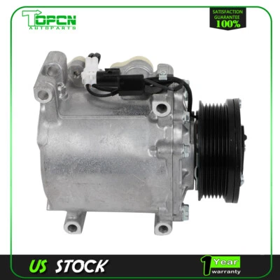 A/C Compressor MN185237 For 2003 2004 2005 2006 Mitsubishi Lancer Outlander 2.4L - Image 1 of 4