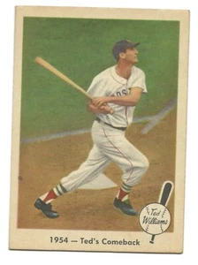 Fleer #52 1959 Ted Williams - Regreso Medias Rojas - Imagen 1 de 1