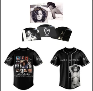 Janet Jackson (30th Anniversary 3LP, 2023) Limited Edition And Jersey Size Xl - Picture 1 of 5