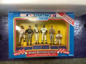 1990 AWARD WINNERS Starting Lineup Bonds Henderson Alomar Justice, drabek, welch - Picture 1 of 6
