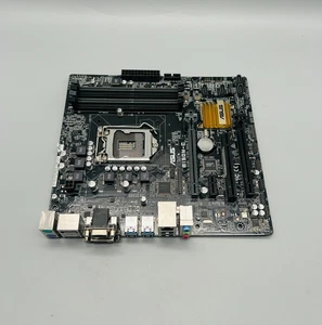 ASUS B150M-C mATX Sockel 1151 DDR4 Mainboard Motherboard #927 - Afbeelding 1 van 2
