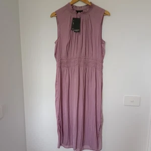 BNWT Basque Size 16 Dress Mauve Purple Bridesmaid Wedding Guest Feminine... - Picture 1 of 12