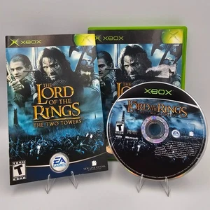 The Lord of the Rings: The Two Towers (Xbox, 2002) — UNTESTED — Moderate Scratch - Picture 1 of 6