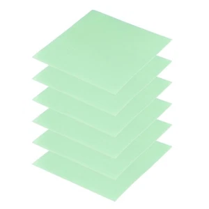 6 Pcs Thermal Pads 100x100x0.5mm for CPU GPU M.2 SSD NVMe Green - Afbeelding 1 van 7