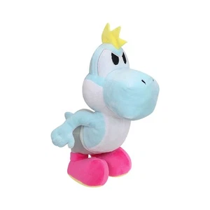 Super Mario Paper Mario Light Blue Baby Yoshi Kid Plush Doll Soft Toy Teddy 9" - Picture 1 of 5
