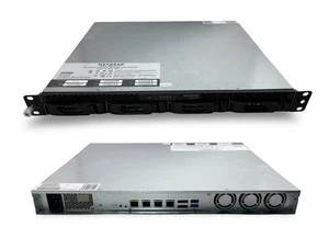 Netgear NAS RN3138 RNR-4B 4 bahías NAS 1U montaje en rack almacenamiento NAS BEZ HDD - Imagen 1 de 9