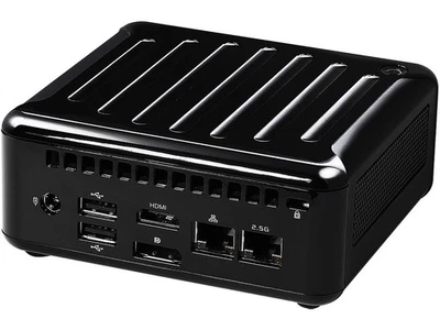 ASRock Industrial 4x4 BOX-5600U Fanned Embedded BOX PC AMD Ryzen 5000U-Series - Image 1 of 4