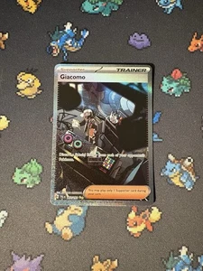 Cartas Pokémon Giacomo 267/193 Ilustración Rara Paldea Evolucionada - (Nuevo) - Imagen 1 de 6