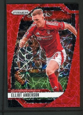 2024-25 ELLIOT ANDERSON 27/49 PANINI PRIZM PREMIER LEAGUE VELOCITY RED - Image 1 of 2