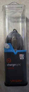 ChargeSync Micro USB Ventev 3ft Gray Cable- High Speed Charging - Picture 1 of 3