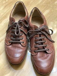 Zapatos para conducir con cordones de cuero y gamuza Geox Respira de diseñador. - Imagen 1 de 10