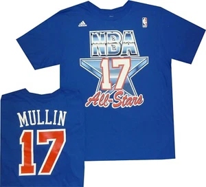 Camiseta Adidas All Star 1992 retro de Chris Mullin de los Golden State Warriors etiquetas nuevas - Imagen 1 de 1