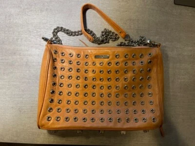 Bolso Bandolera de Cuero Rebecca Minkoff 11" x 8" x 2" (Color Tostado) VER Foto 1 de 4