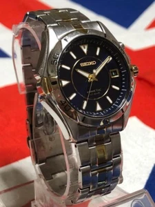 【SEIKO 】SEIKO KINETIC Men's Watch - Picture 1 of 9