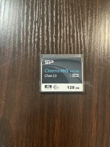 Silicon Power 128GB CFast 2.0 Cinema Pro SP 4K Ultra HD Memory Card CFX 310 - Picture 1 of 1