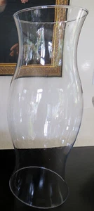 14" MID CENTURY WILLIAMSBURG COLONIAL HURRICANE CANDLE GLASS SCONCE SHADE GLOBE  - Picture 1 of 1
