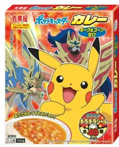 Marumiya Curry Instantáneo, Pokémon, Cerdo y Maíz, Microondas, ¡Fácil y Delicioso! - Imagen 1 de 2