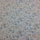 Clarke and Clarke Maude Mineral Floral Cotton Fabric for Curtain/Upholstery.