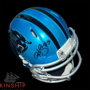 Jonathan Stewart signed Carolina Panthers Mini Helmet JSA COA Football Auto F83 - Picture 1 of 1