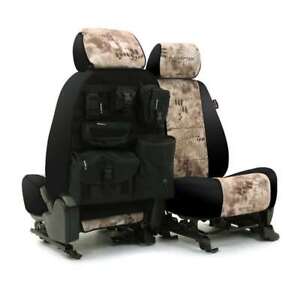 NEW Custom-Fit Kryptek Nomad Neosupreme Tactical Camo Seat Covers w/MOLLE Back