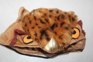 KIDS OWL HAT CAP, HALLOWEEN, DRESS UP, FAUX FUR, DETACHABLE STRAP, EUC - Picture 1 of 7