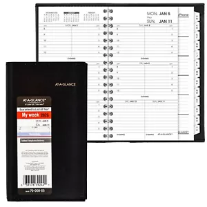 2026 At-A-Glance 70-008-05 Weekly Appointment Book, 3-1/4 x 6-1/4" - Picture 1 of 7