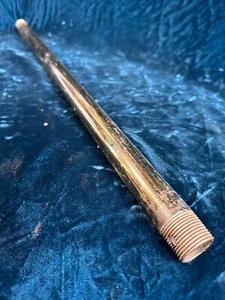 Vintage Hunter Ceiling Fan Extension Downrod 24" SOLID BRASS - Picture 1 of 5