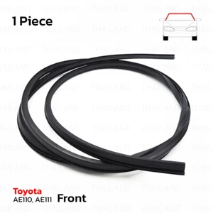 Fits Toyota AE110 111 Sedan 1995 - 02 Front Black Windshield Weatherstrip Seal - Picture 1 of 9