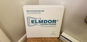 Puerta de acceso metálica con marco Elmdor 8" x 8" - Imagen 1 de 1