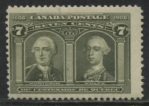 Canada 1908 Quebec 7 cents mint o.g. - Picture 1 of 1