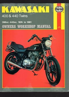 Kawasaki KZ & Z 400 & 440 Twins 1974 to 1981 Haynes Owners Workshop Manual - image 1 of 2