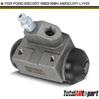 Cilindro de rueda de freno para pasajero trasero topacio Ford Escort Mercury Lynx 1983-1984 Foto 1 de 4