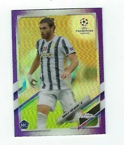 2020/21 TOPPS CHROME UEFA CHAMPIONS MANOLO PORTANOVA PURPLE RC #21 Ser #026/250 - Bild 1 von 1