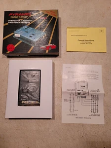 Genuine Pyramid Gold Series Model CR-66 Subwoofer Electronic Crossover Black NOS - Picture 1 of 6