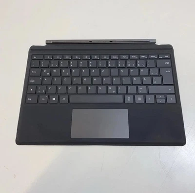Microsoft Surface Pro 4 5 6 7 Type Cover 1725 - Schwarz - Original Deutsch - Bild 1 von 2