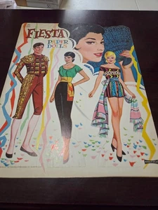 Vintage Fiesta Paper Doll book, Uncut, Great shape! - Picture 1 of 2
