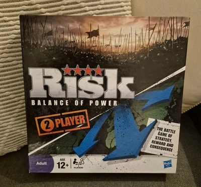 Risk Balance of Power 2 Player Version, Hasbro, 2009, Complete, Superb Condition - Image 1 of 4