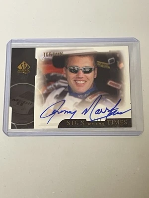 Jeremy Mayfield 1999 Upper Deck SP Authentic Auto Signs Of The Times JM - Image 1 of 3