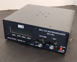 MFJ-464 Radio Amateur CW Morse Code Keyer Lecteur avec Alimentation - Photo 1/5